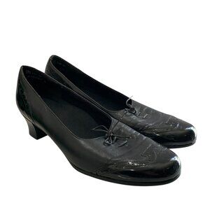 Munro Academia Minimalist Tallie Tassel Leather Wingtip Loafer 10M Made In USA